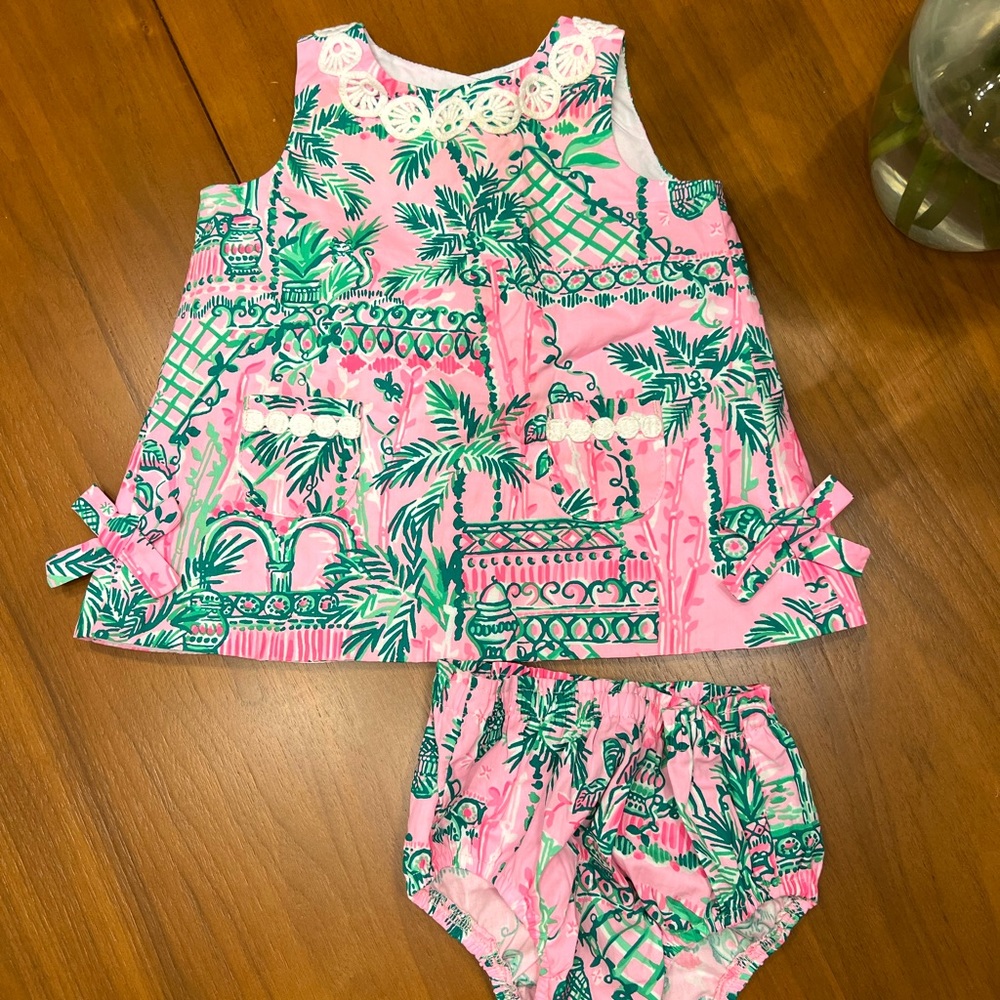 Baby Lilly Classic Shift Dress - Size 6-12M 🌴NWOT